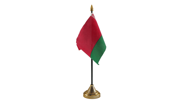 Belarus Table Flags